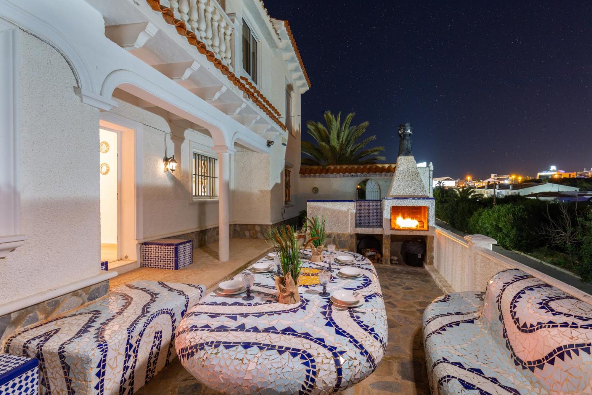 Fidalsa Grand Mediterranean Beachfront Villa Playa Flamenca Luaran gambar